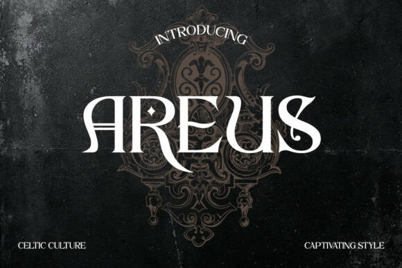 Areus: A Deep Dive into the Celtic Vintage Display Serif Font for Authentic Design Projects