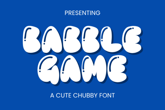 Babble Game: The Playful Font That Adds Joy to Design Projects