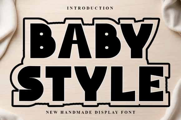 Baby Style: Festive Typography for Holiday Magic