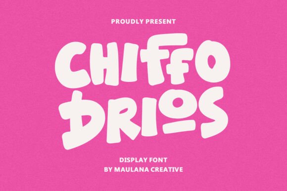 Chiffo Drios: Choosing and Using This Playful Display Font the Right Way