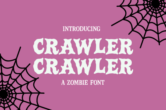 Crawler Crawler: The Perfect Typeface for Halloween-Inspired Design Projects