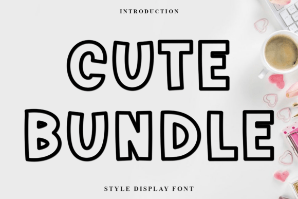 Cute Bundle: A Playful Font for Creative Workflows