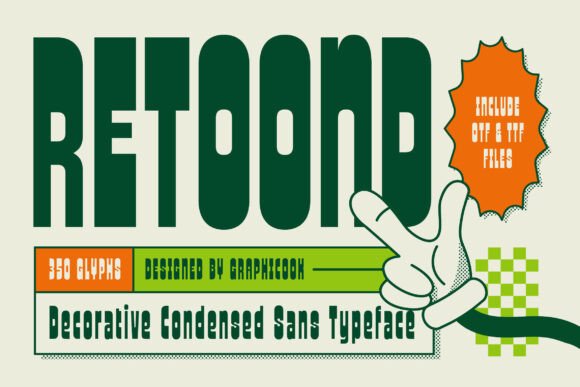 Discover Retoond: The Retro-Inspired Font That Commands Attention