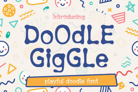 Doodle Giggle: A Playful Font for Creative Design
