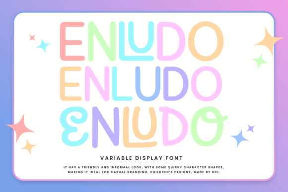 Enludo Duo: Integrating Playful Typography into Real-World Design Workflows