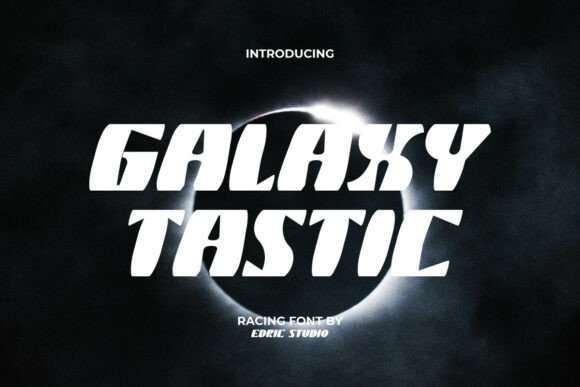 Galaxy Tastic: A Bold Display Font for Impactful Design
