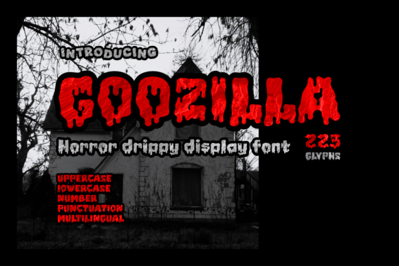 Goozilla: A Bold Typography Choice for Dynamic Design Projects