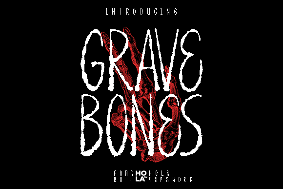 Grave Bones: Crafting Eerie Typography for Halloween and Beyond