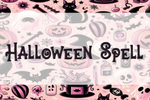 Halloween Spell: A Typeface That Casts Design Enchantment