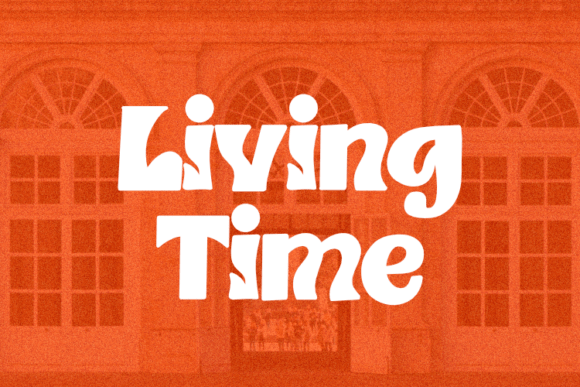 Living Time: A Modern Typeface for Versatile Design Needs