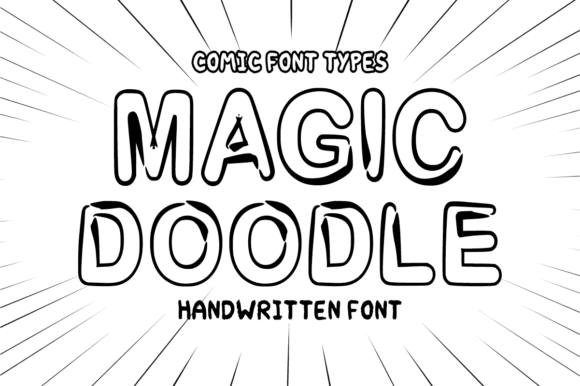 Magic Doodle: A Playful Font for Creative Expression