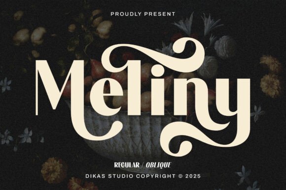 Meliny: A Strategic Typography Choice for High-Impact Visual Branding