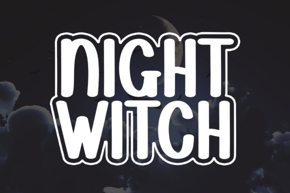 Night Witch: A Playful Handwritten Font for Joyful Design Projects