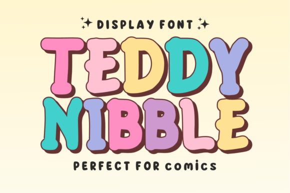 Teddy Nibble: A Playful Font with Pitfalls to Avoid