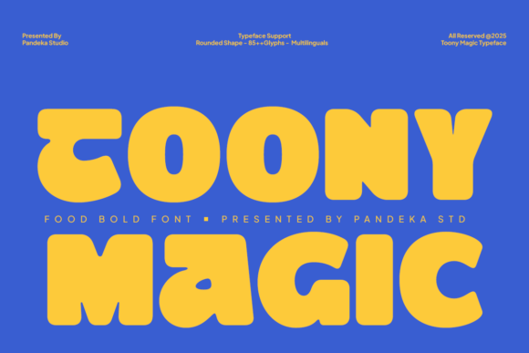 Toony Magic: A Playful Font for Bold and Inviting Designs