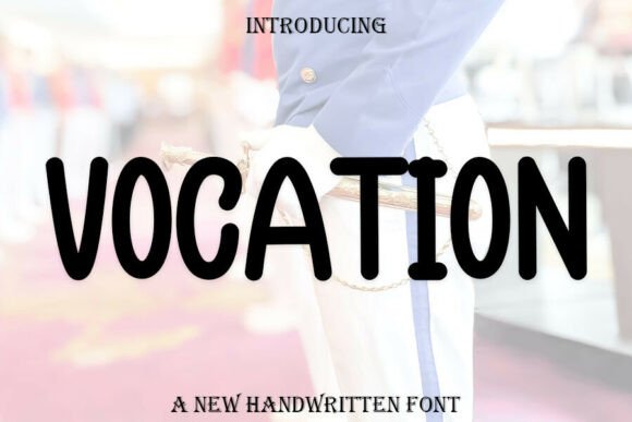 Vocation Font: Elegance Meant for Creative Expression