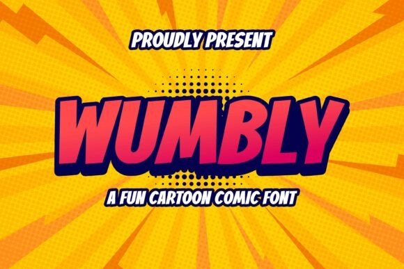 Wumbly: A Playful Font for Creative and Child-Friendly Projects